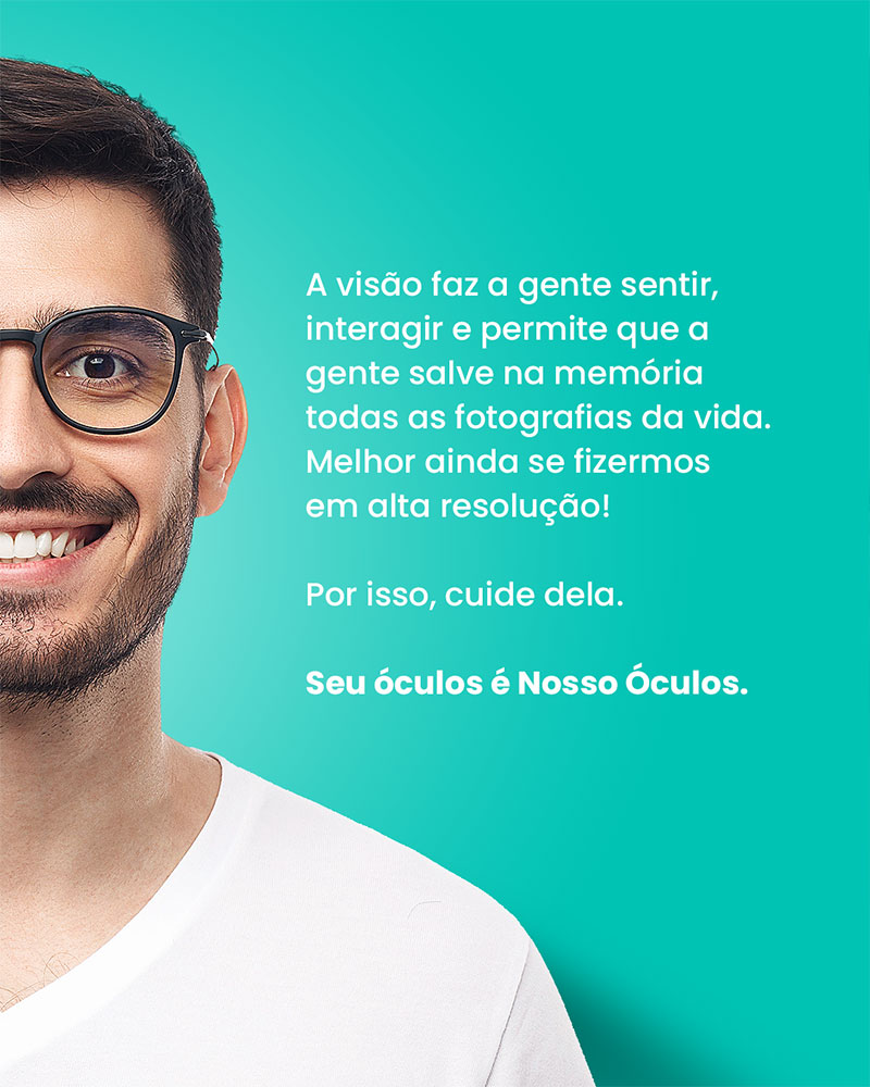 Óticas Nosso Óculos, São Paulo - SP. Branding: Criação de Marca e Identidade Visual.